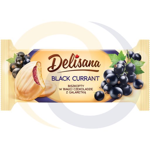[387430003DE] Delicpol Delisana biscuitjes bes / witte choco