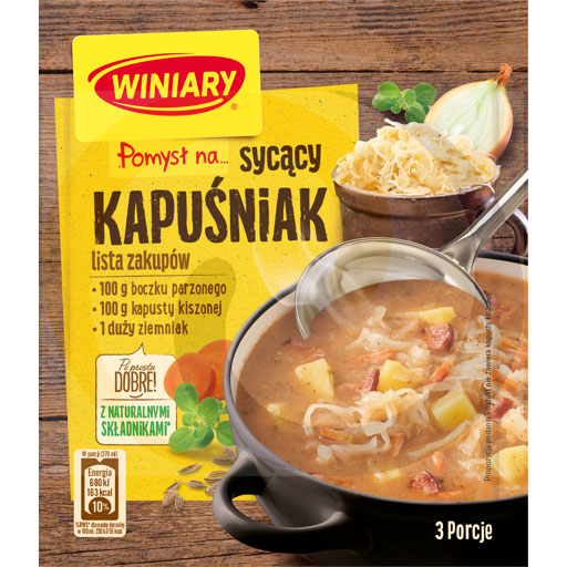 [40437000WIN] Soep Idee voor een vullende koolsoep 42g/30st Winiary