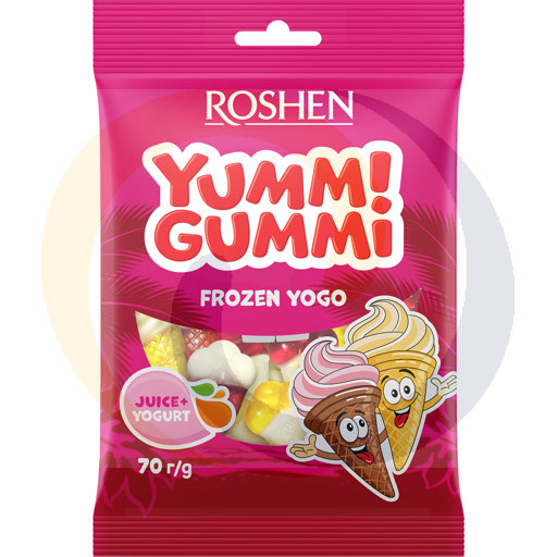 [40949100ROE] Вкусные желейные конфеты "Yummi Gummi Frozen Yogo" 70 г Rosh