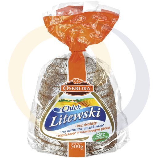 [44764000OSK] Oskroba Litouws gesneden brood 500g