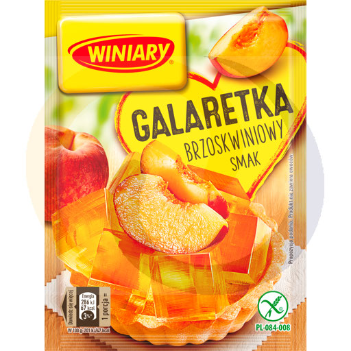 [45530000WIN] Вишневая желейка Winiary со вкусом персика 71 г