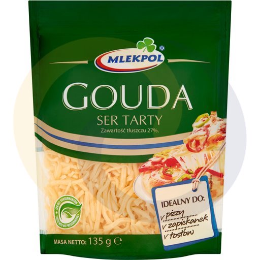 [501660002ML] Mlekpol Gouda geraspte kaas 135g