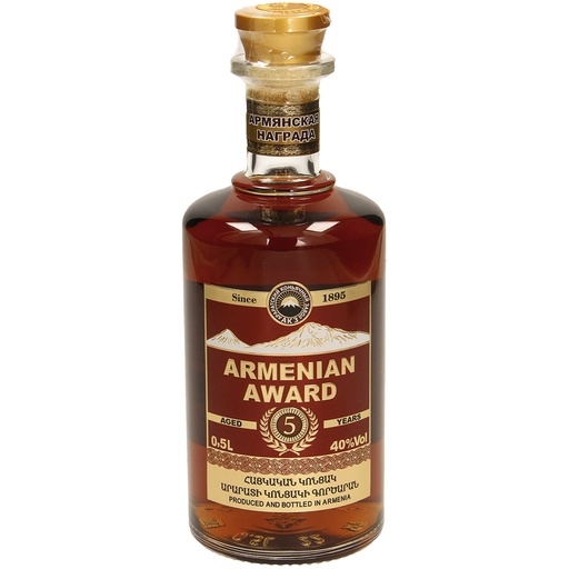 [68968] армянский коньяк 5 лет, 40 % алк.
