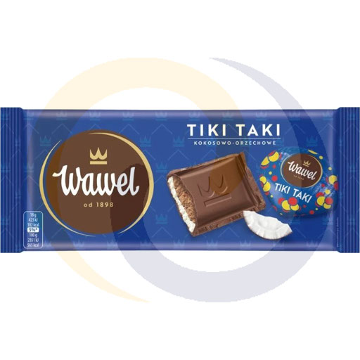 [50633000WAW] Wawel Tiki Taki Kokos-Pinda Gevulde Chocolade 100g