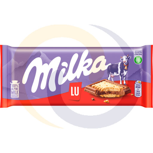 [51155000DAN] Молочный шоколад Milka с печеньем 87 г