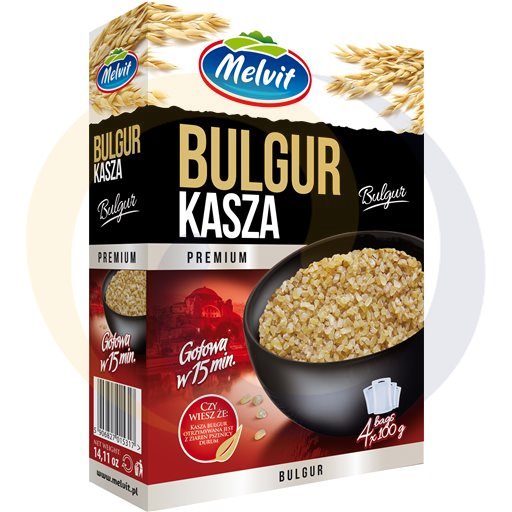 [514870002ME] Бulgur крупа 4*100г Melvit