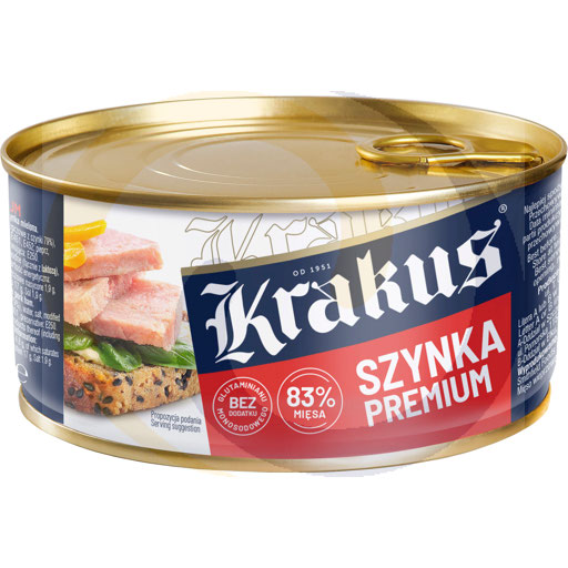 [52077000KRS] Krakus Gekookte ham in blik 300g