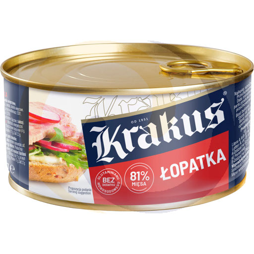 [52081000KRS] Krakus Varkensschouder in blik 300g