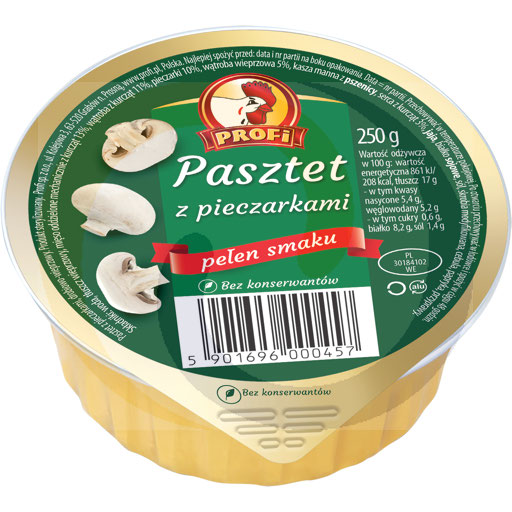 [542690002PR] Профи Пате с шампиньонами 250 г