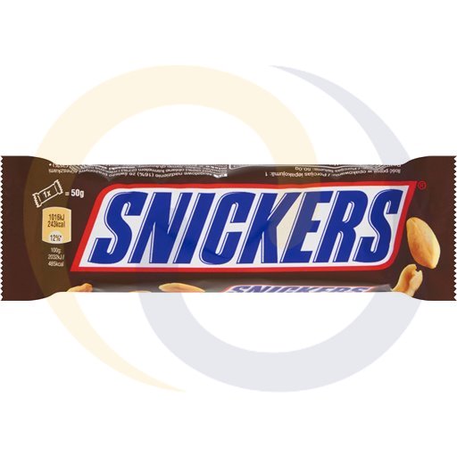 [56289000MAS] Mars Snickers-reep 50g