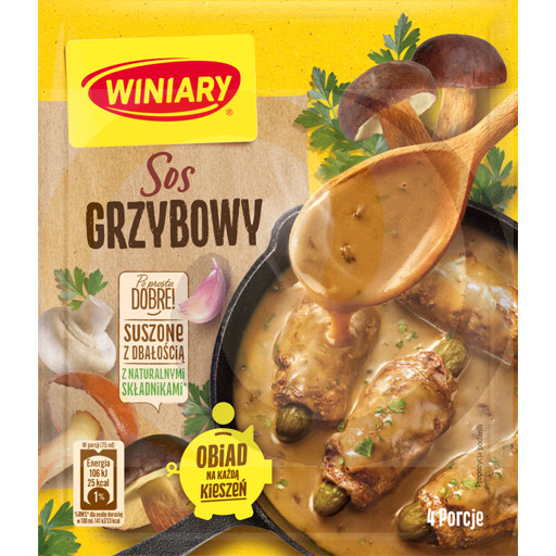 [56415000WIN] Сливочный грибной соус Winiary 28 г