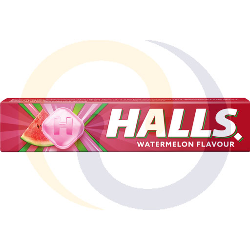 [56663000DAN] Halls watermeloen snoepjes 33,5g
