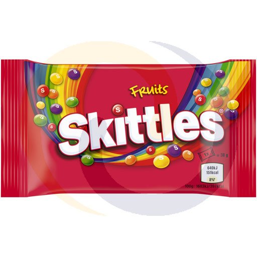 [56697000WRG] Wrigley Skittles Fruits Dragees 38g