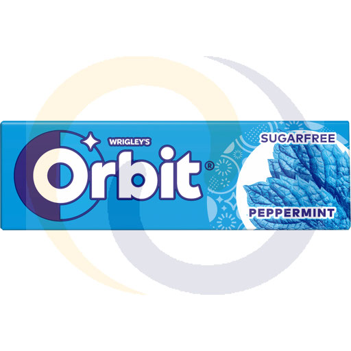 [56783000WRG] Оригинальные жевательные конфеты Orbit мятные 14 г 30 шт Wri