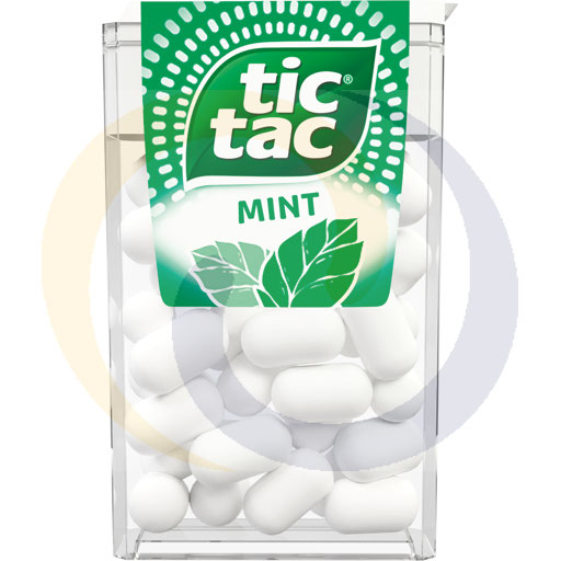 [57038000FER] Tic Tac Munt Smaak Suiker Omhulde Snoepjes 18 g