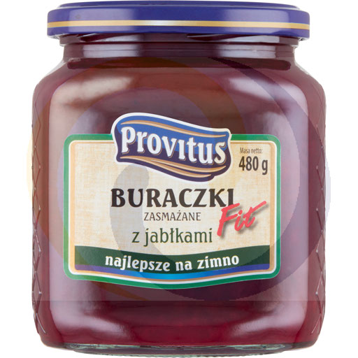 [584670004PR] "Provitus" Gebakken rode biet met appel 480 g