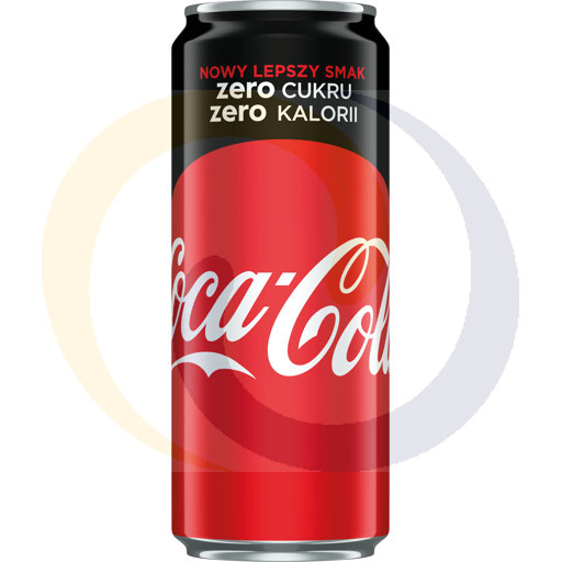 [60689000CCC] Coca-Cola Zero frisdrank blik 0,33l