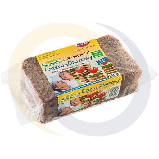 [60859000BEN] Mestemacher viergranen volkorenbrood 500g