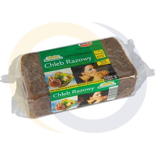 [60865000BEN] Mestemacher volkoren roggedesembrood 500g