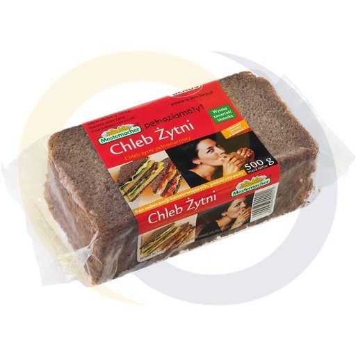 [60866000BEN] Mestemacher volkoren roggemoutbrood 500g