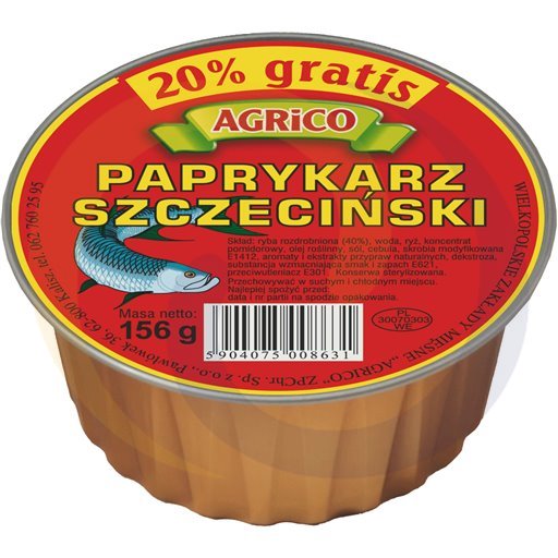 [624770001AG] Тушенка "Щецинский паприкаш" с рисом и томатным соусом 156 г