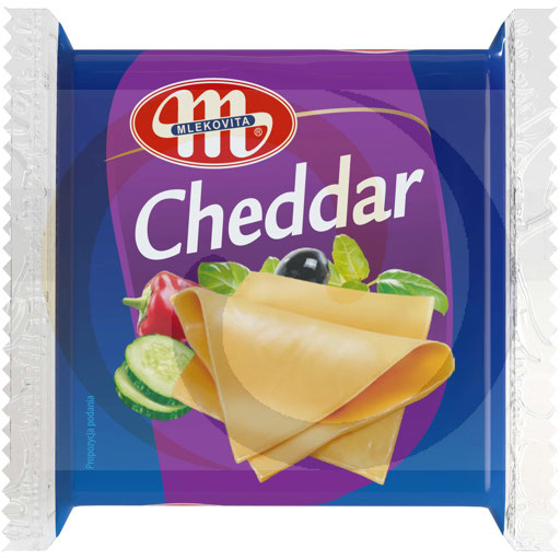 [62706000MLK] Mlekovita smeltkaas Cheddar in plakjes 130g