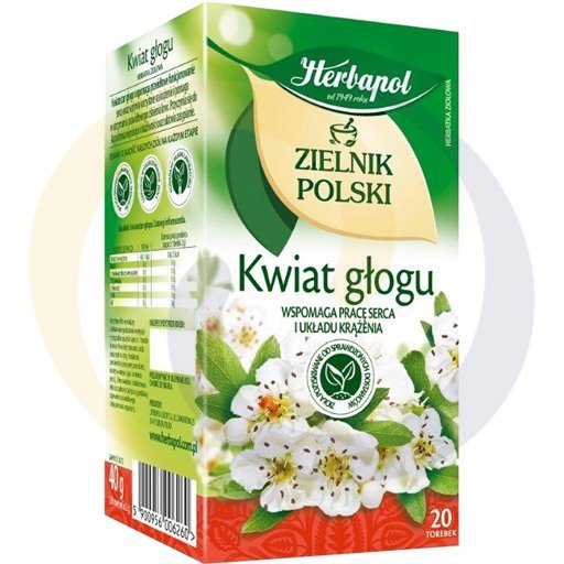 [64229000HER] Herbapol Kruidenthee Hondsroos Bloem 40g