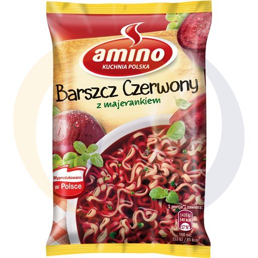 [65557000KNO] Amino instant rodebietensoep met marjolein 66g