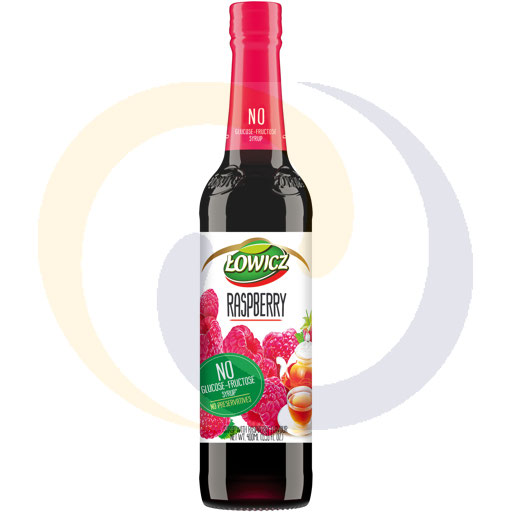 [68864000AXE] Lowicz Frambozen Geen Glucose-Fructosesiroop 0,4l