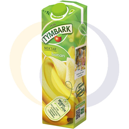 [69863000TYX] Банановый нектар 1л / 6шт E Tymbark