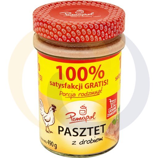 [71106000PAM] Pamapol Mazovische kippenpaté 490g