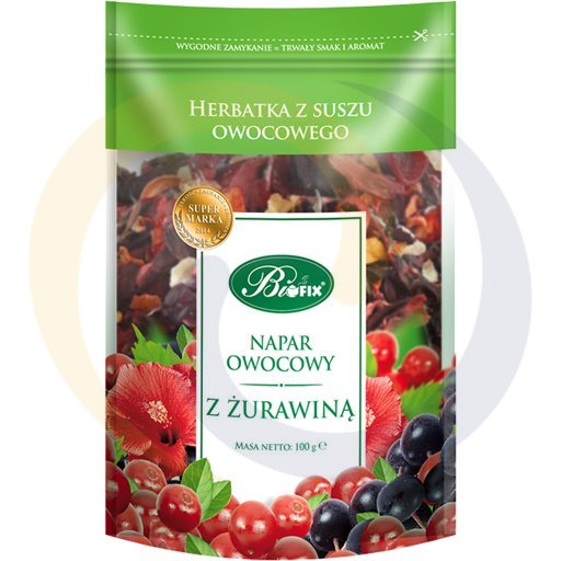 [71882000BFX] Bifix fruitinfusie met veenbessen 100g