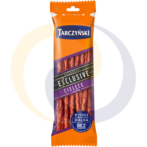 [726340001TA] Tarczyński Kabanosy Exclusive kalfsvlees met gevogelte 90g