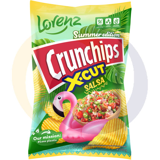 [74130100BHP] Lorenz Crunchips Summer Salsa chips 140g