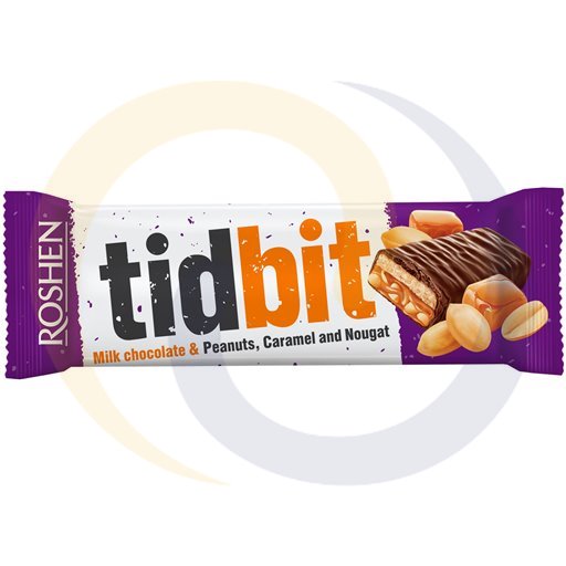 [74582000ROE] Карамель Tidbit с арахисом 50г / 24шт Roshen