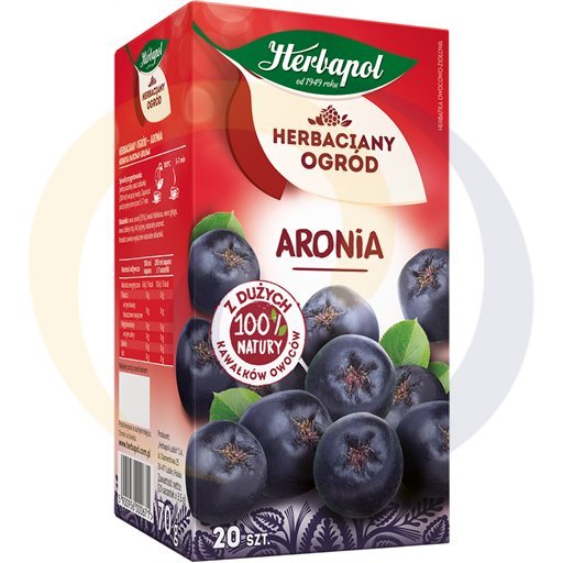 [75043000HER] Травяной чай из ягод аронии Herbapol Herbaciany Ogród 70 г (