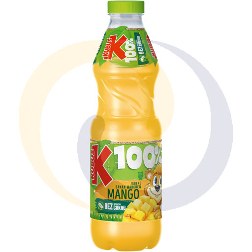 [76089000KUX] Кубу сок 100% банан-маракуйя-мангостин арип 0.85л / 6шт Е Ма