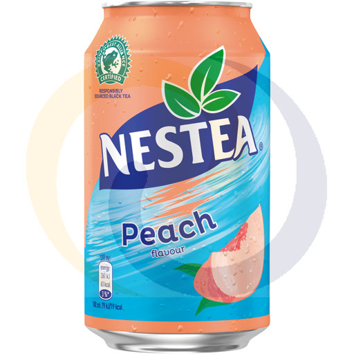 [76428000TYM] Tymbark Nestea zwarte thee-berken smaak drank 0,33l
