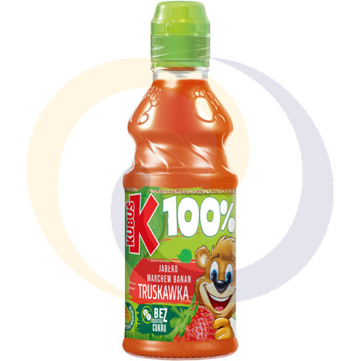[76547000KUX] Kubuś 100% sap appel-aardbei-banaan-maracuja 0,3l