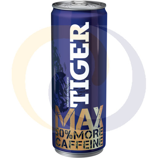 [77104000TIX] Энергетический напиток Tiger Max 0,25л/12шт E Maspex