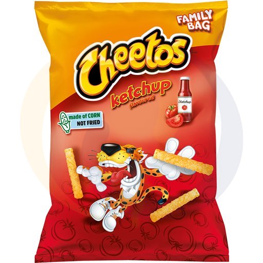 [77525000FRL] Frito Lay Cheetos snacks met ketchupsmaak 150g