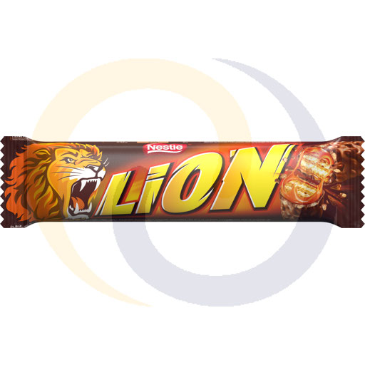 [80208000GOP] Lion wafel met karamel en tarwevlokken in melkchocolade 42g