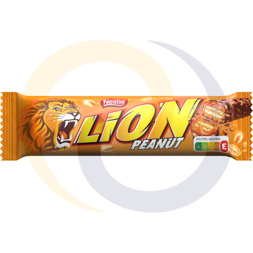 [80211000GOP] Lion wafel met karamel en pinda’s in melkchocolade