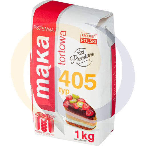 [82682000PZZ] Мука пшеничная для выпечки типа 405 1.0 кг / 10 шт Stoisław