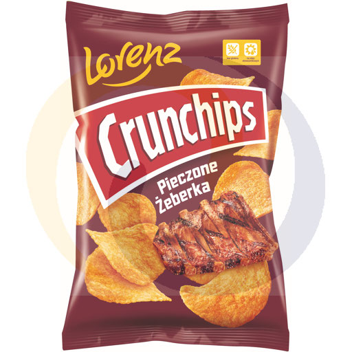 [85644000BHP] Lorenz Crunchips chips met gebakken ribbelsmaak 140g