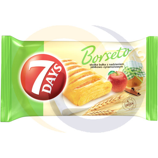 [86033000DAN] 7Days Borseto zoet broodje met appel-kaneelvulling 80g