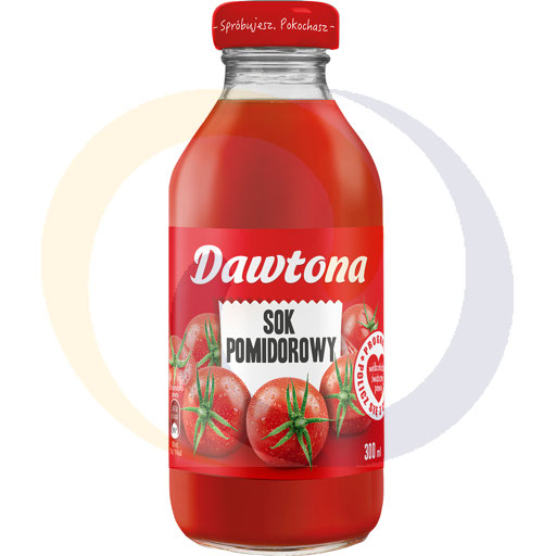 [86323000DAW] Tomatensap in glas verpakt, 0,3l/12 stuks. Dawtona