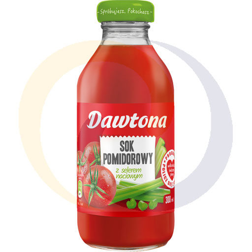 [86329000DAW] Tomatensap met selderij, glas 300ml / 12 stuks Dawton