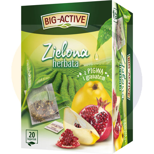[87179000HER] Herbapol BA groene thee kweepeer–granaatappel 34g