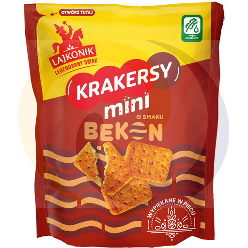 [90329000LAJ] Крекеры Лайконик мини бекон 100г/14шт Лоренц